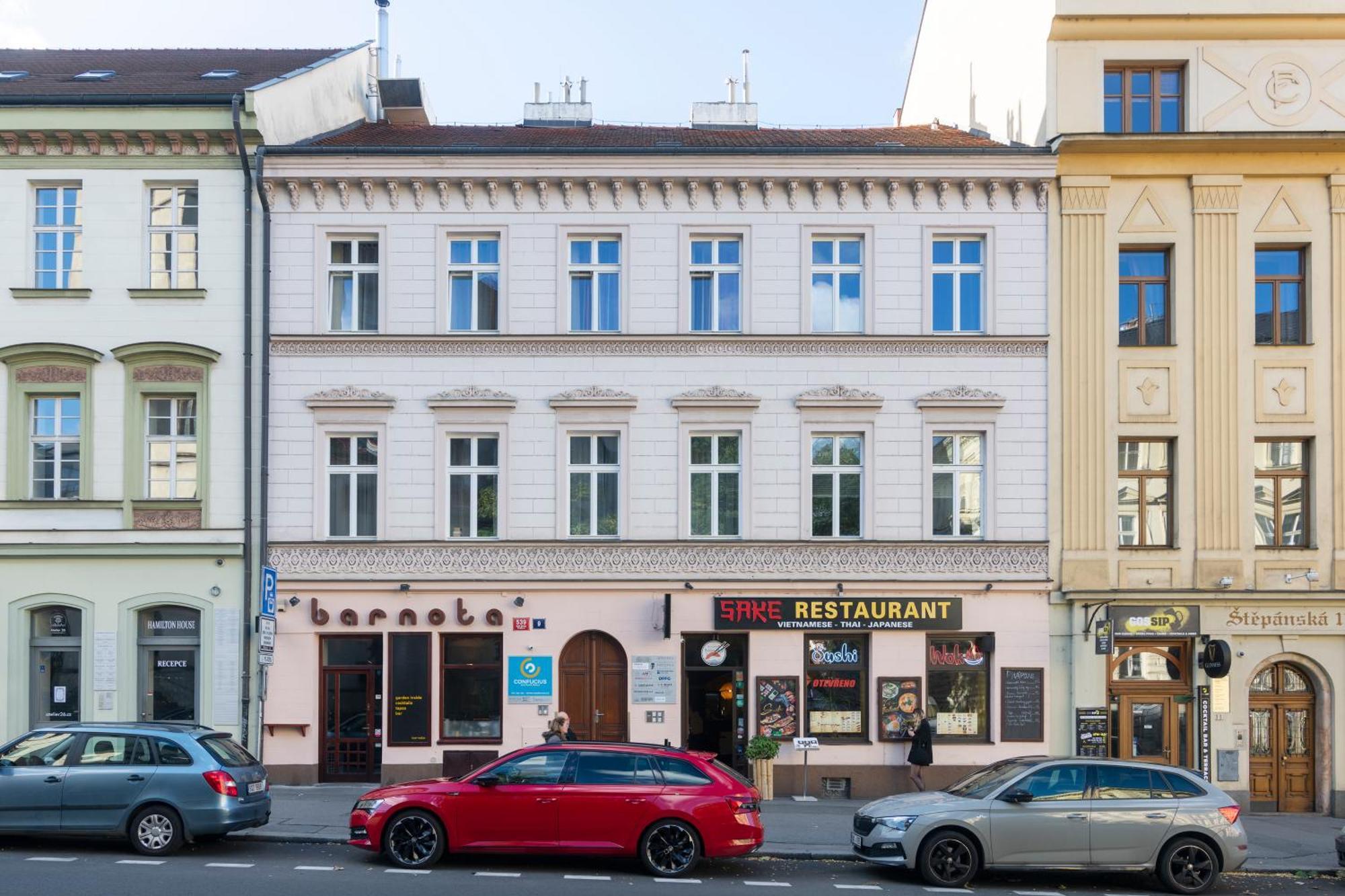 براغ Apartment Stepanska المظهر الخارجي الصورة